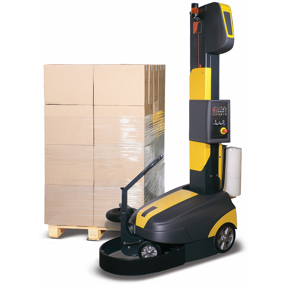 Stretch-Roboter mobil mit Mechanischer Bremse