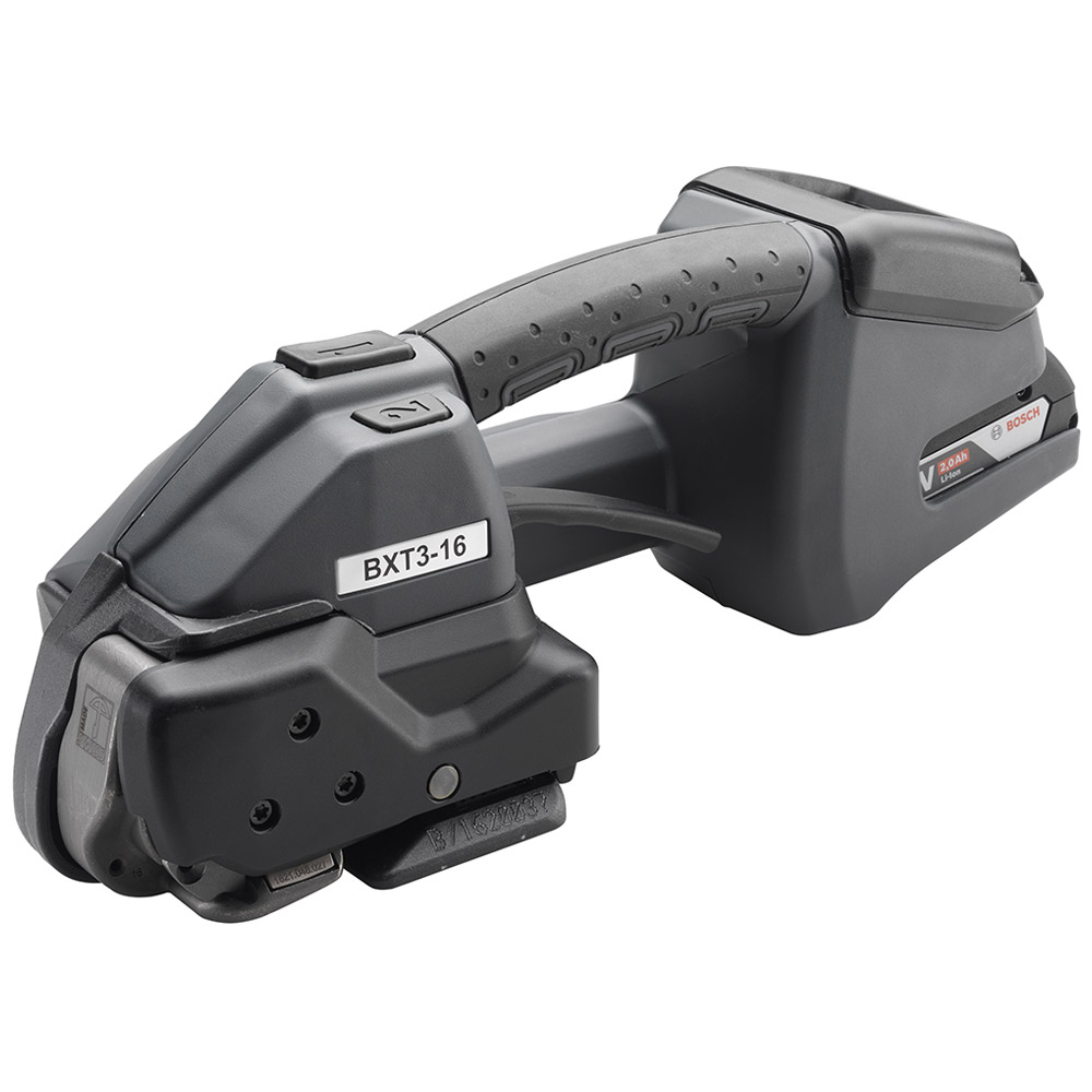 PROFI Akku-Umreifungsgerät Signode BXT3-16 für 12-13 und 15-16 mm ab sofort TÜV geprüft NICHT MEHR LIEFERBAR Nachfolgemodell 17264