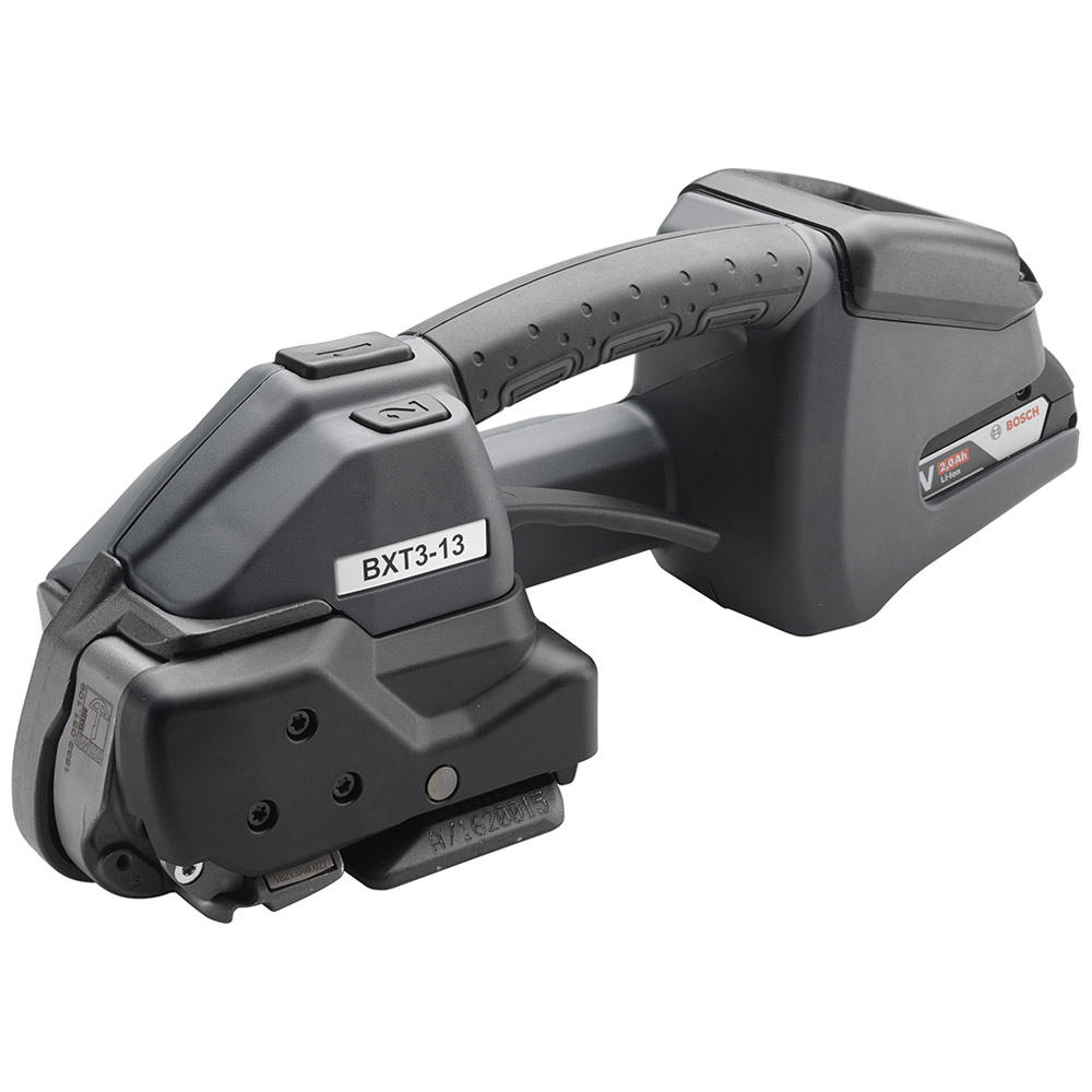 PROFI Akku-Umreifungsgerät Signode BXT3-13 für 9-10 mm und 12-13 mm ab sofort TÜV geprüft NICHT MEHR LIEFERBAR Nachfolgemodell 17263
