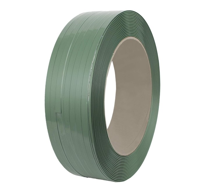 PET-Polyesterband Glatt 1818 12 x 0,52 mm Rolle 2.740 M aus 100% recyceltem Material