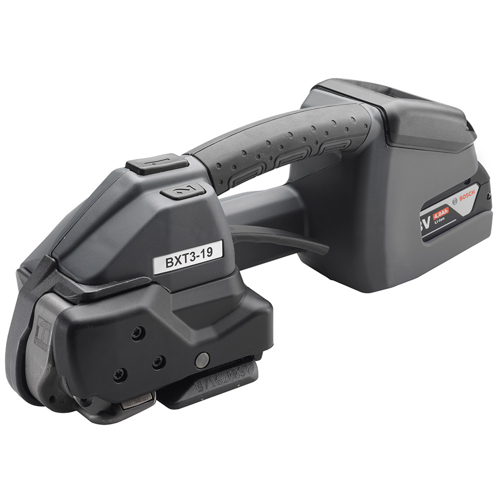 PROFI AKKU-Umreifungsgerät Signode BXT3-19 für 15-16 mm und 18-19 mm ab sofort TÜV geprüft NICHT MEHR LIEFERBAR Nachfolgemodell 17265